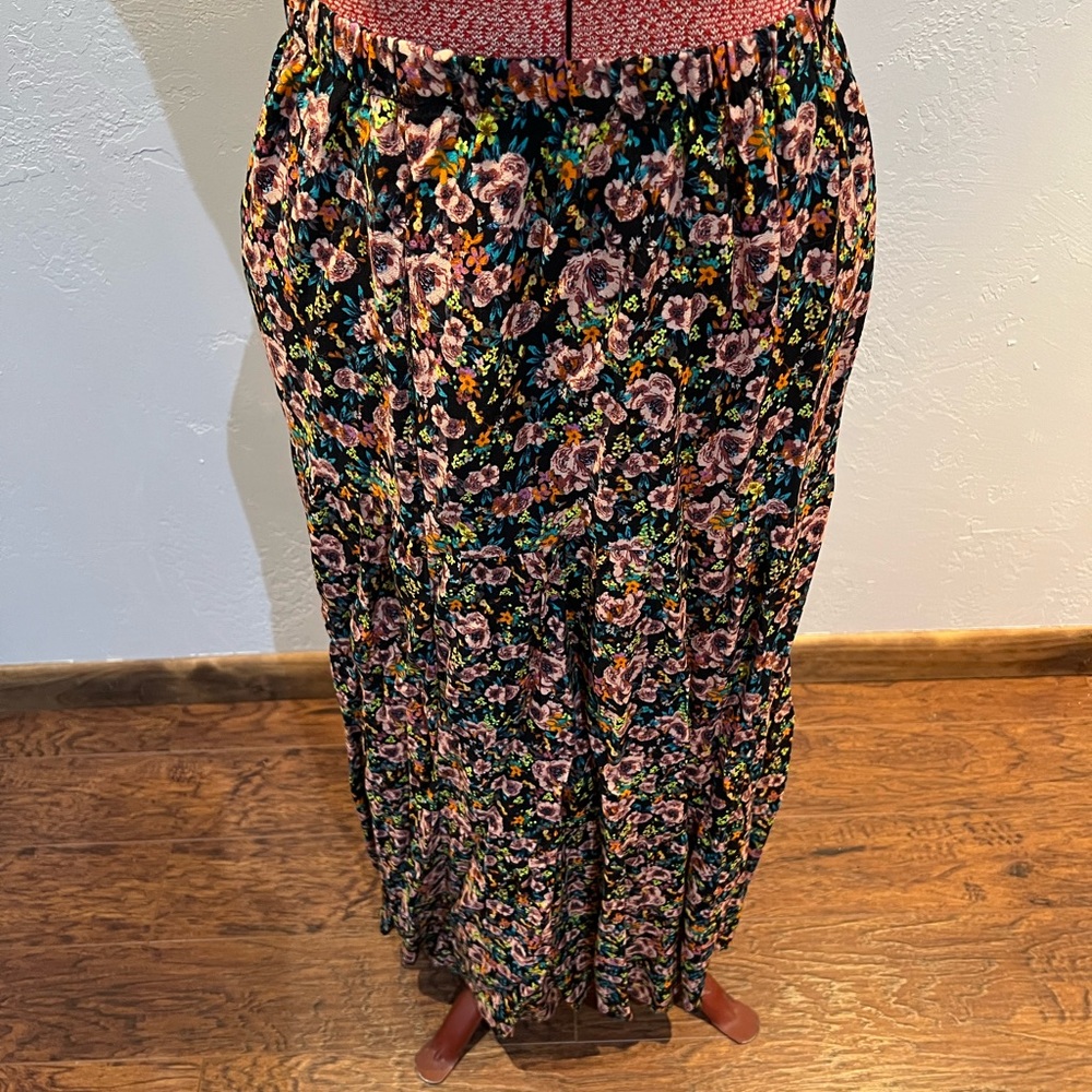 Floral Maxi Skirt